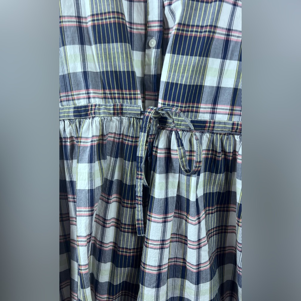 GAP Blue Plaid Dress - Picture 4 of 9